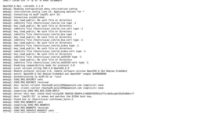 Unix & Linux: ssh_dispatch_run_fatal: message authentication code incorrect смотреть онлайн