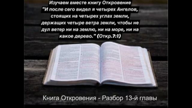 Книга Откровения - Разбор 13-й главы смотреть онлайн
