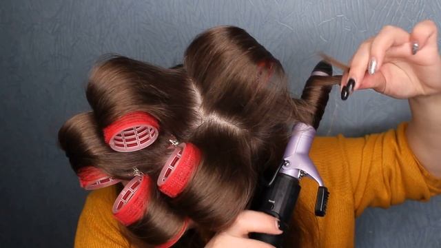 Локоны Victoria's secret | Объемная укладка смотреть онлайн