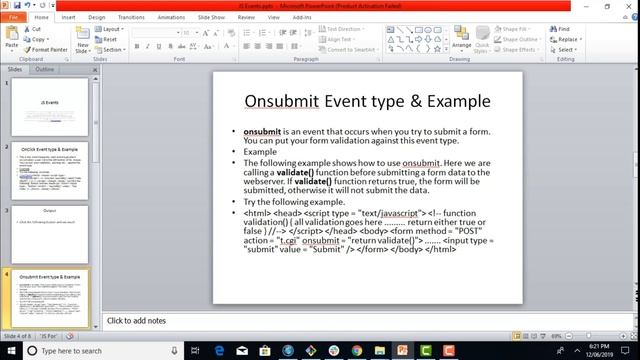JavaScript Events | JavaScript Tutorial For Beginners