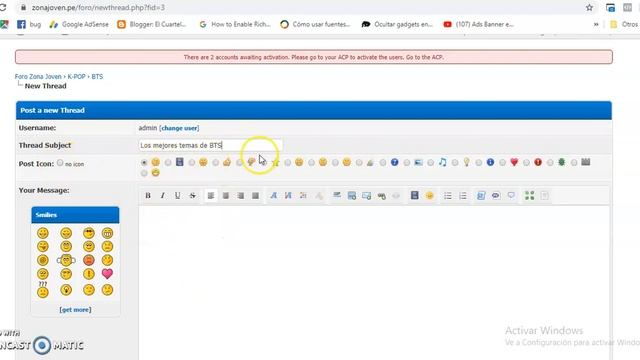 Como administrar cosas básicas de foro en MyBB (ejemplo Zona Joven) смотреть онлайн