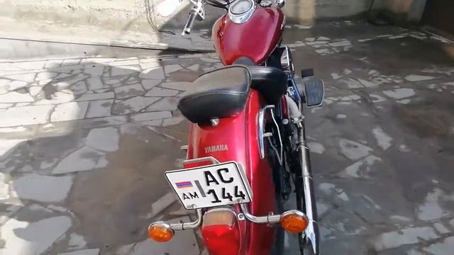 Yamaha DRAG STAR 1100 start