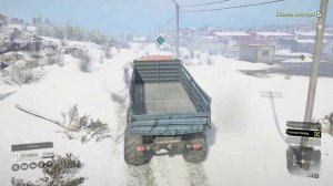 SnowRunner. Кольский полуостров. Имандра. Поручение "5 Баллов магнитуды"