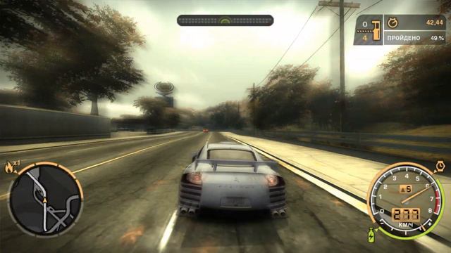 Grey Mitsubishi Eclipse | Need For Speed Most Wanted смотреть онлайн