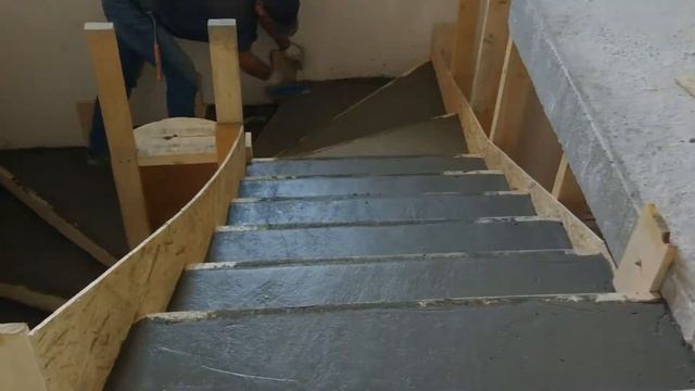 Строительство бетонной лестницы #instairs_object1 смотреть онлайн