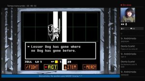 SamXala juega: Undertale PS4 en Español (Neutral Pre-Pacifista Parte 2)