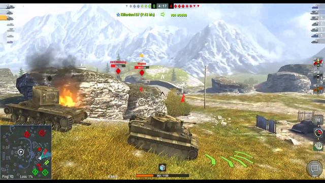 Jak grać czołgiem Tiger 131 | World of Tanks Blitz смотреть онлайн