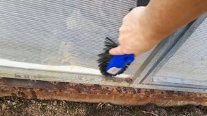 Помыть ТЕПЛИЦУ - очень ПРОСТО! ДЕТСКОЕ МЫЛО и ГОРЧИЦА / горячая ВОДА и ЩЕТКА - залог ЧИСТОГО ПАРНИК