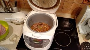 Капуста с тушеной говядиной и картофелем в мультиварке  Прекрасный ужин