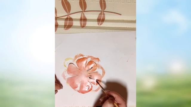 Весеннее дерево Аппликация-Рисование смотреть онлайн