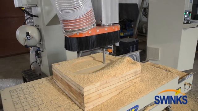 1207A CNC woodworking Center смотреть онлайн