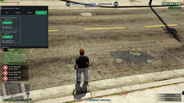 GTA 5 Cheats | MaverickCheats Paid | RP Loop and Money Cheat [Job Spoofer] смотреть онлайн