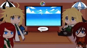 ||Naruto Family's AU react to Naruto as Akagami No Shanks||