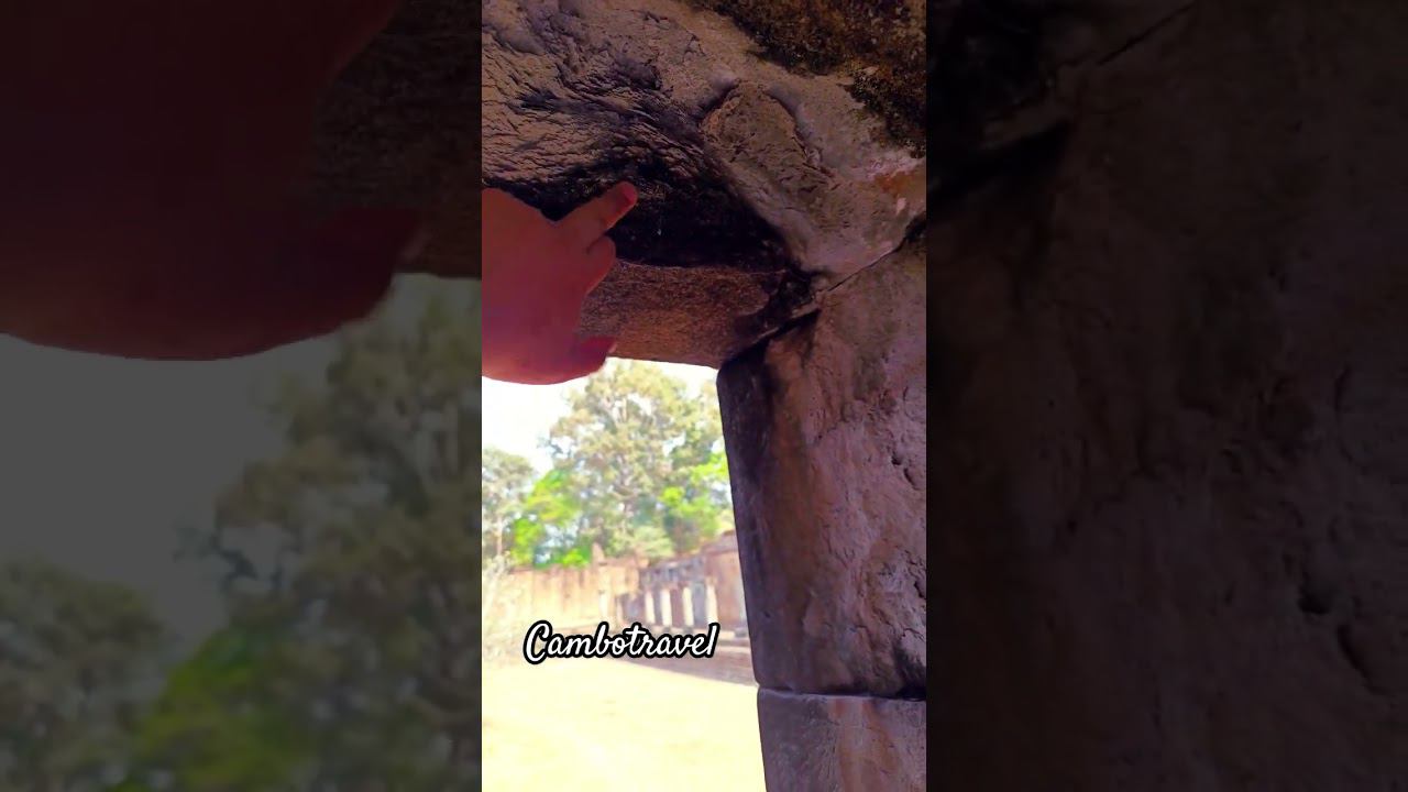 Вопрос знатокам. может ли так разрушаться горная порода? #камбоджа #ангкор смотреть онлайн