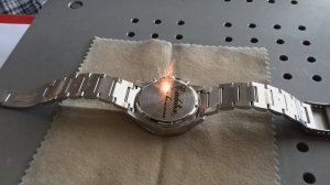 Лазерная гравировка на часах!