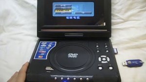 9" DVD player