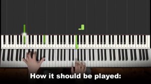 Pianos are Never Animated Correctly... (Regular Show Gary)