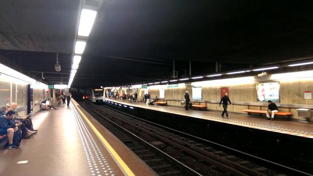 Metro in Brussels, Belgium | 2016 | Метро г.Брюссель, Бельгия смотреть онлайн