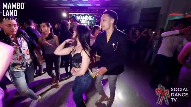 Charlie Garcia & Lorenita Andrade - Salsa Social Dancing | Mamboland Milano 2019