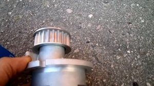 Простой осмотр водяной помпы SKF для опель и шевроле и др.