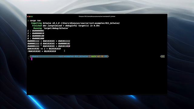 Rust Programming: 6. Bits and bitwise operators смотреть онлайн