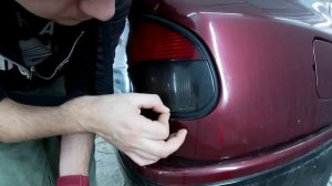 Быстрая полировка задних фонарей и легкий ремонт трещины на пластике !