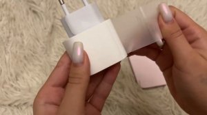 Распаковка 15 айфона и прилагающие к нему предметы