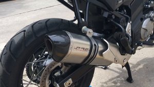 Suzuki v strom 650 xt 2017, PR2 exhaust
