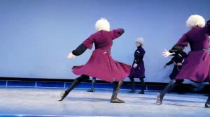 Ансамбль танца "Алан". Горский танец. Ульяновск 14.04.2019г.