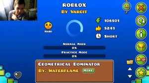 ROBLOX В GEOMETRY DASH