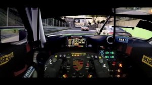 REALISTIC COCKPIT | BRUTAL PORSCHE GT3 R | MONZA | GOPRO ONBOARD