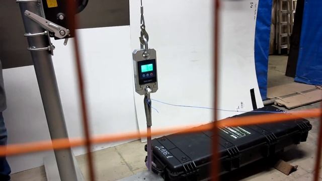 Испытание на отрыв боковой ручки кейс Калибр Д106 смотреть онлайн