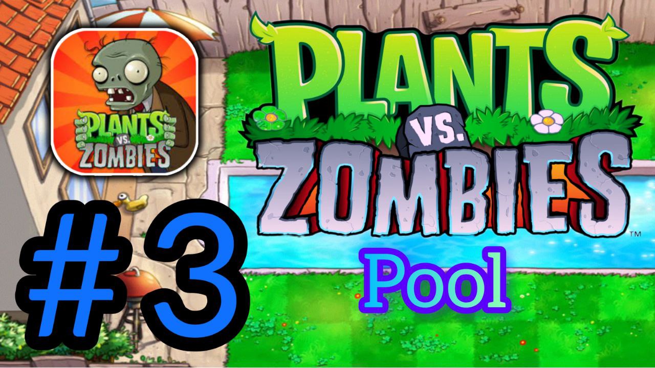 PLANTS vs. ZOMBIES | BATTLE in the POOL