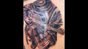 guitar tattoo designs