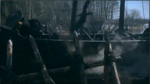 Битва Викингов с Русичами на воде (Сериал Викинги)