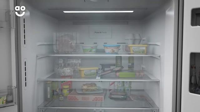 LG Fridge Freezer GMX844MCKV Product Overview | ao.com смотреть онлайн