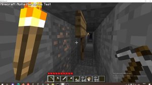 НА ЭТОЙ ВЕРСИИ ОБИТАЕТ ХЕРОБРИН В МАЙНКРАФТ alpha herobrine test