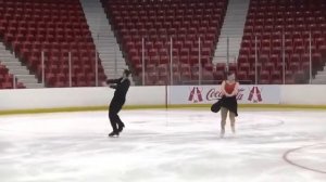 Nicole Takahashi & Oleg Altukhov Senior Rhythm Dance 2018 Lake Placid Ice Dance International