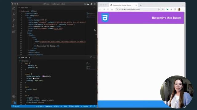 "Media Queries & Responsive Web Design" - Web Dev Tutorial