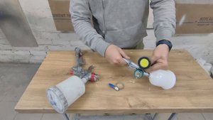 фонарик на краскопульт