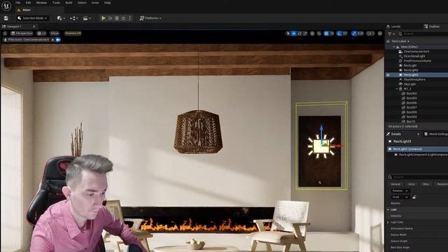 Интерьерная визуализация в Unreal Engine 5 + 3Ds Max | Интерьер в Unreal Engine 5
