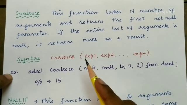 null handling functions in Oracle | dbms | tamil #gvspace #dbmstutorials #oracletutorial