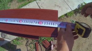 2. Замена доски пола в бане на террасную доску