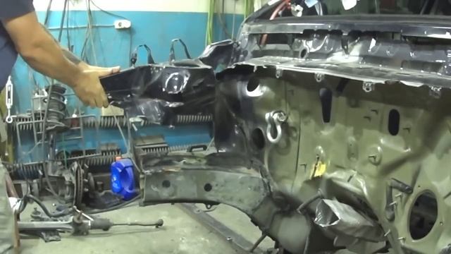 Замена передка и моторного щита смотреть онлайн