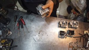 Yamaha F40 сборка карбюраторов