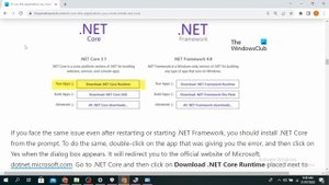 Fixed : To Run This Application You Must Install  .NET Core (2023)