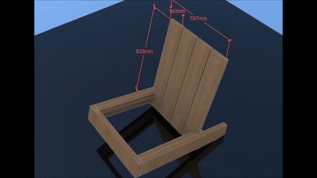 Садовый стул своими руками смотреть онлайн