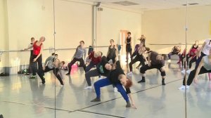 Разминочная комбинация Contemporary-Jazz