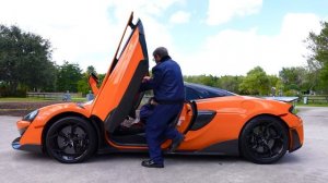 Nastya and dad in the police chase story