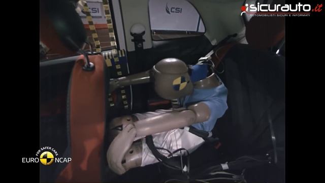 Fiat 500 - 2017 - Crash test Euro NCAP смотреть онлайн